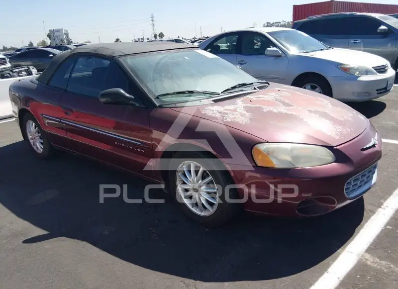 2001 Chrysler SEBRING фото
