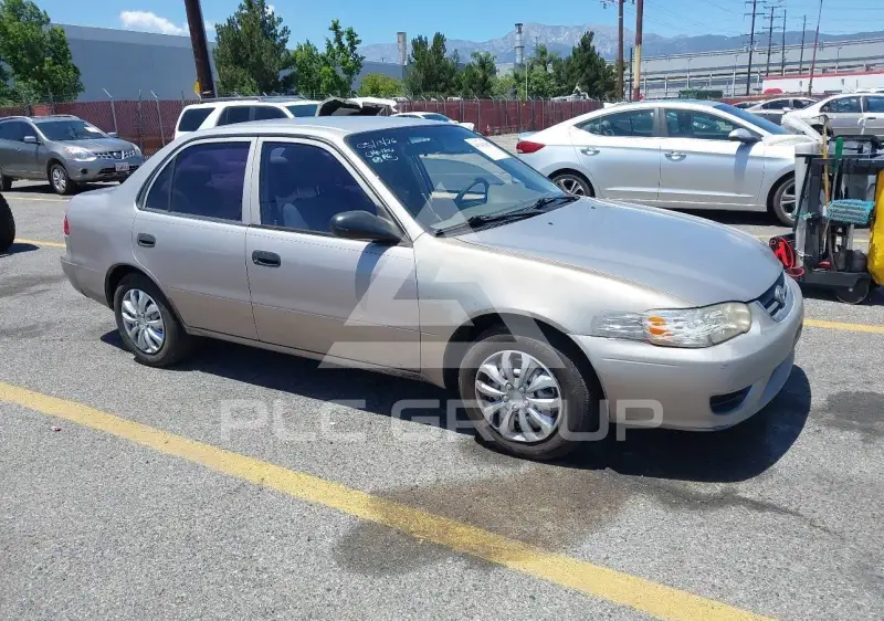 2001 Toyota COROLLA фото
