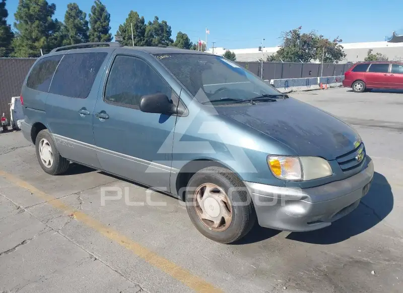2001 Toyota SIENNA фото