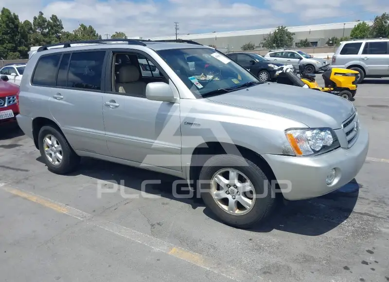 2001 Toyota Highlander фото