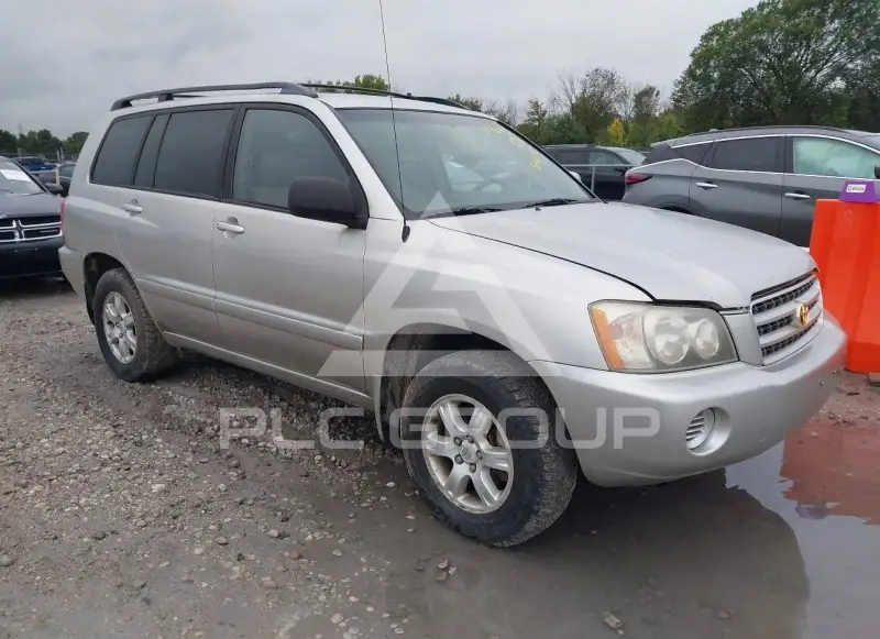 2001 Toyota Highlander фото