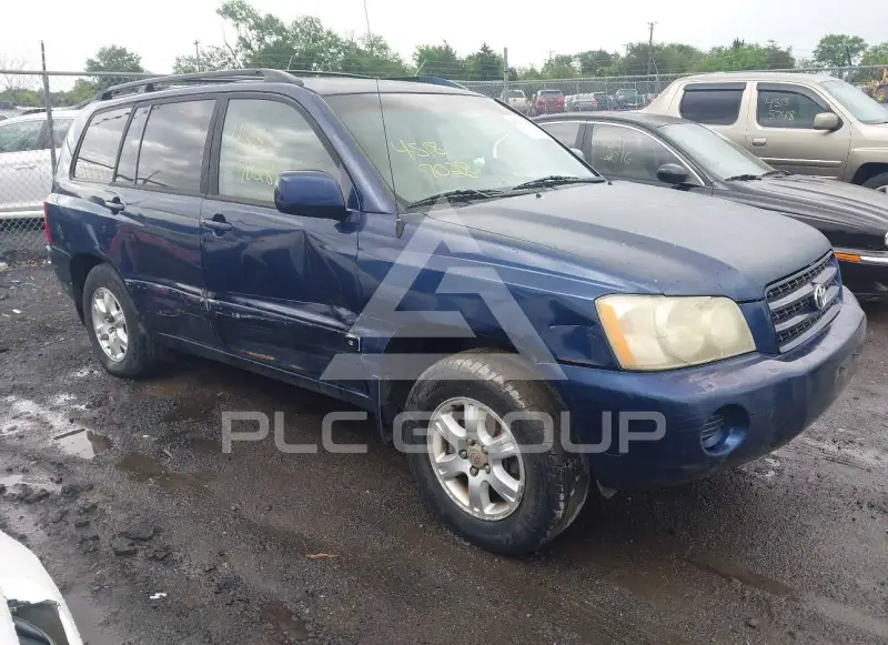 2001 Toyota Highlander фото