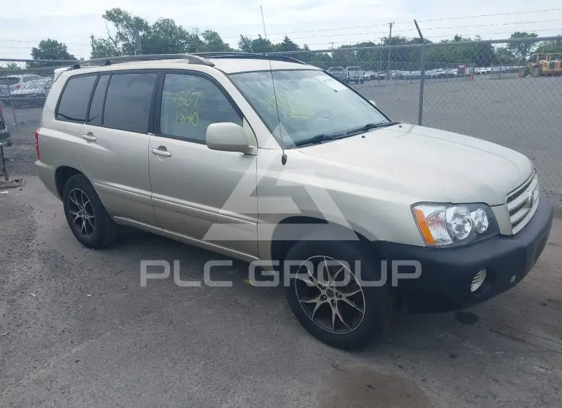 2001 Toyota Highlander фото
