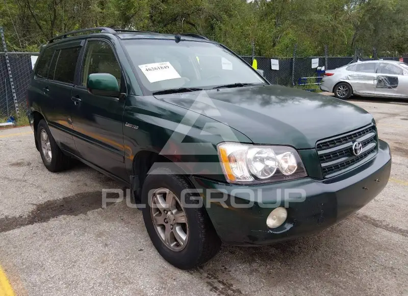 2001 Toyota Highlander фото