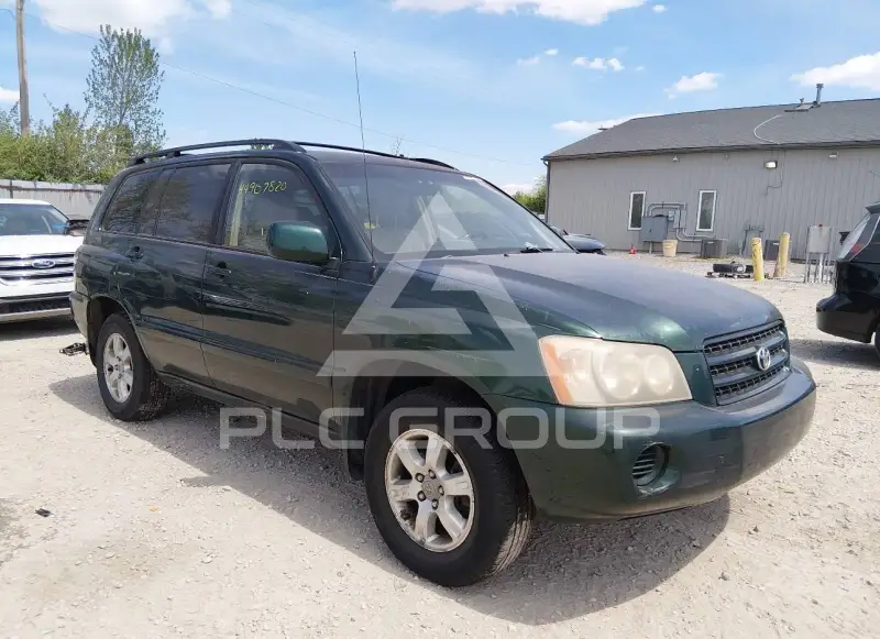2001 Toyota Highlander фото