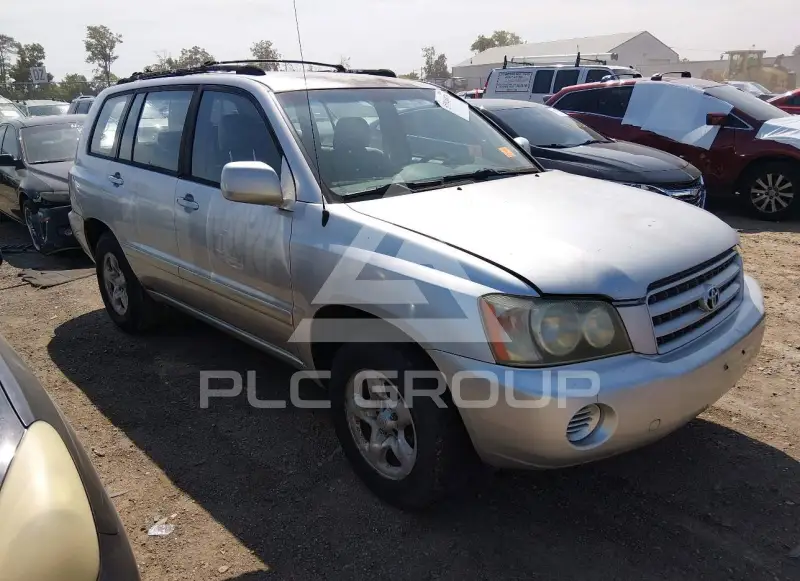 2001 Toyota Highlander фото