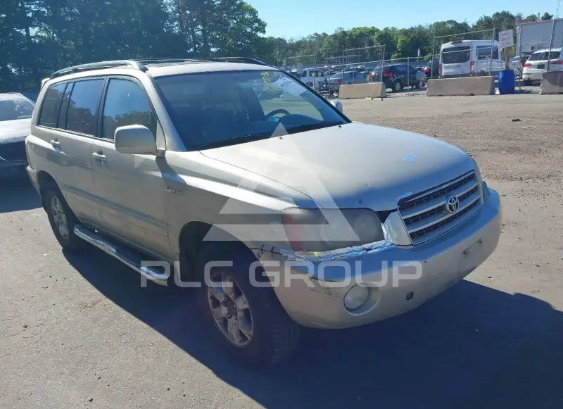 2001 Toyota Highlander фото