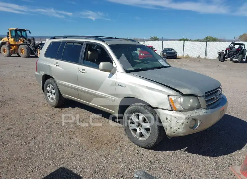 2001 Toyota Highlander фото