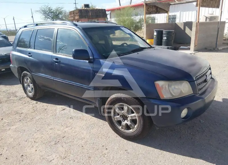 2001 Toyota Highlander фото