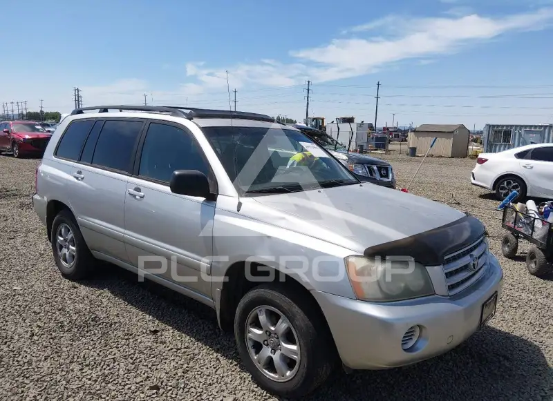 2001 Toyota Highlander фото