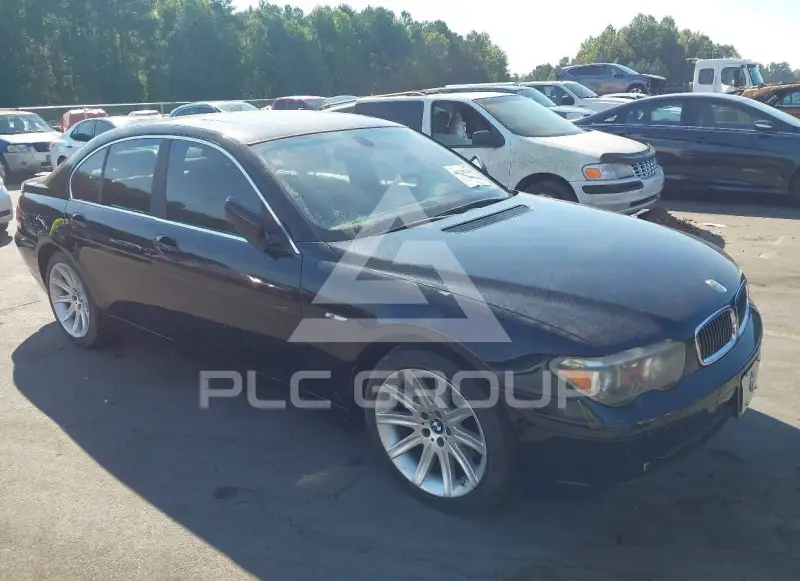 2002 BMW 745 фото