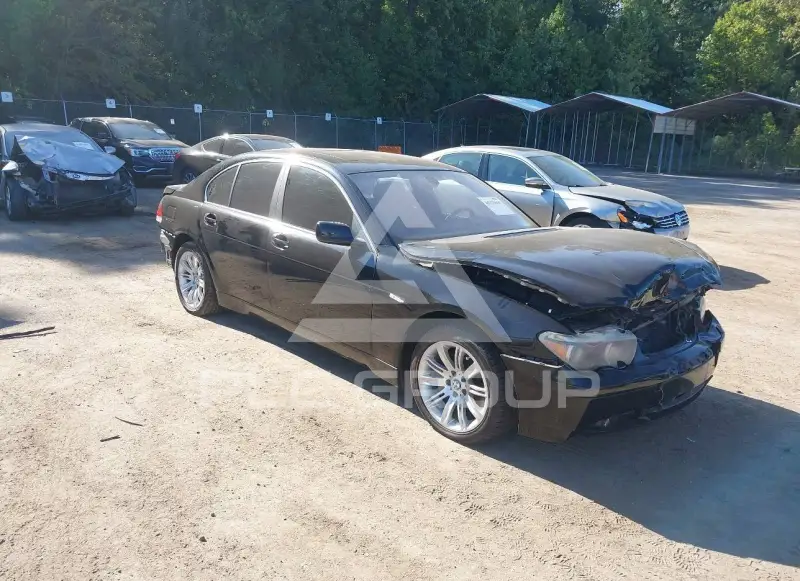 2002 BMW 745 фото