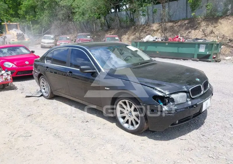 2002 BMW 745 фото