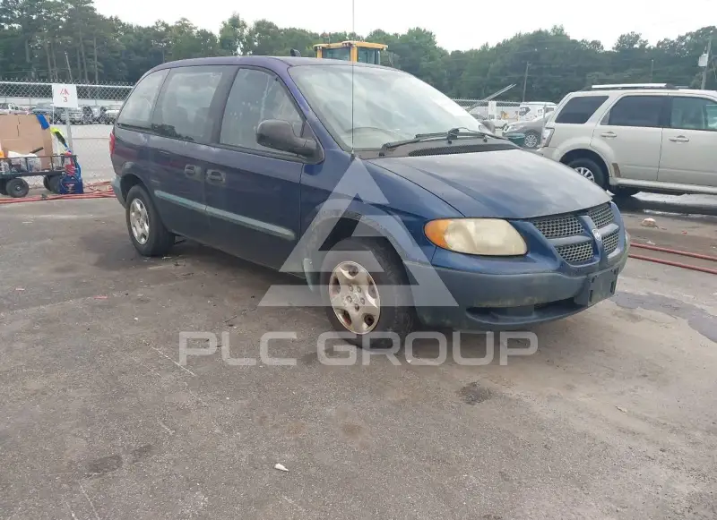 2002 Dodge CARAVAN фото