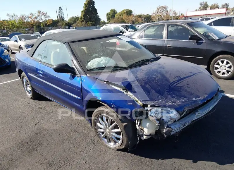 2002 Chrysler SEBRING фото