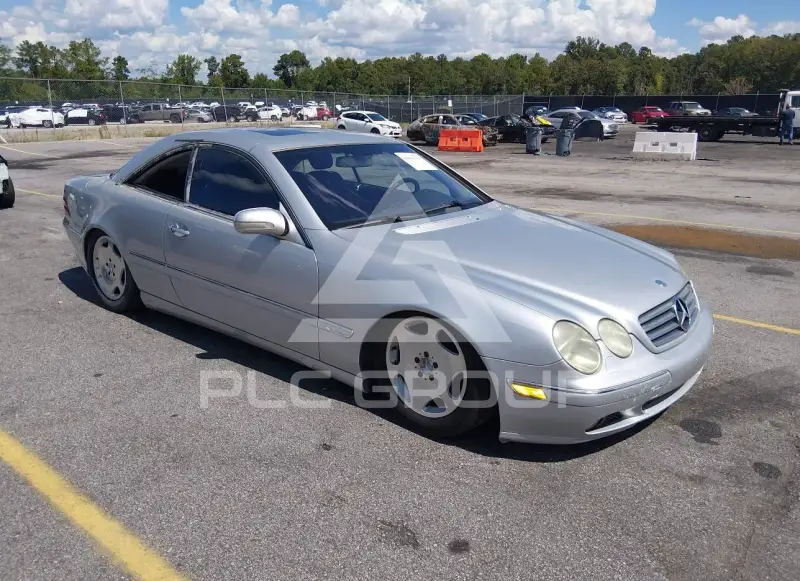 2002 Mercedes Benz CL 600 фото