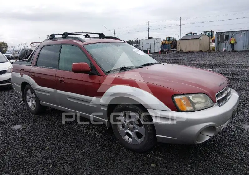 2003 Subaru BAJA фото