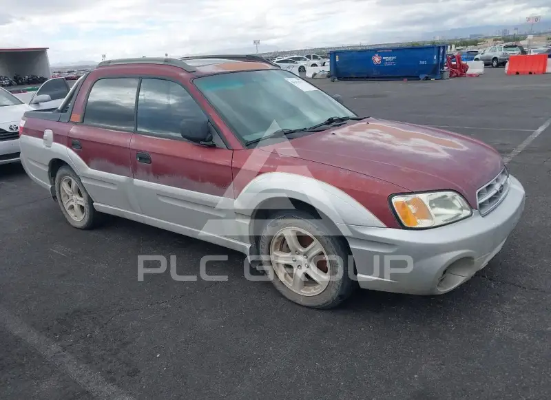 2003 Subaru BAJA фото