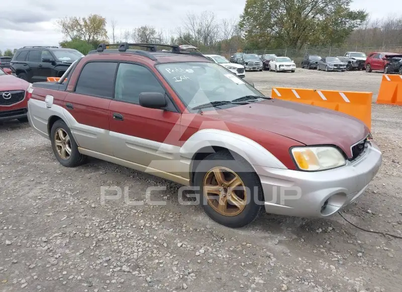 2003 Subaru BAJA фото