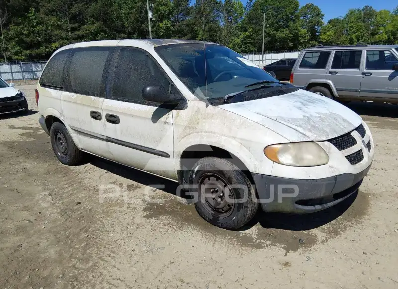 2003 Dodge CARAVAN фото