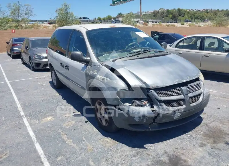 2003 Dodge CARAVAN фото