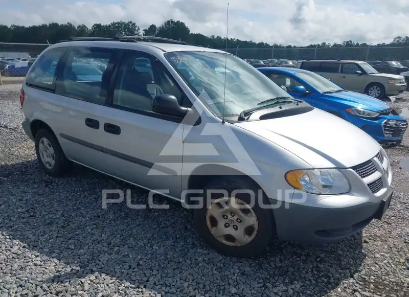2003 Dodge CARAVAN фото