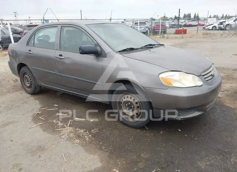 2003 Toyota COROLLA фото