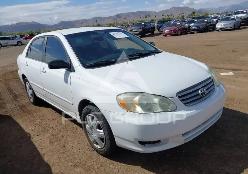2003 Toyota COROLLA фото