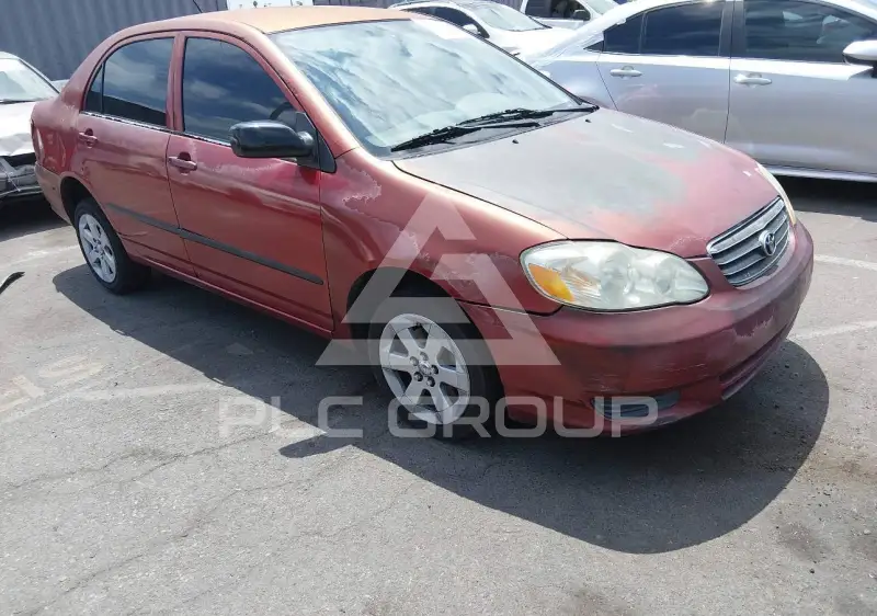 2003 Toyota COROLLA фото