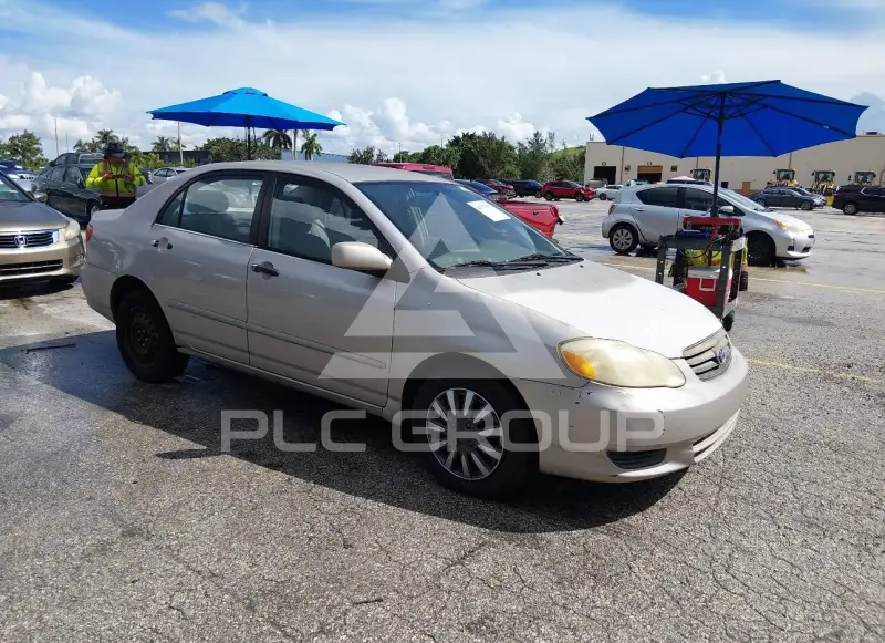 2003 Toyota COROLLA фото