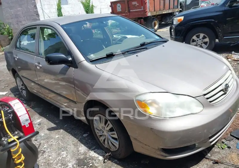 2003 Toyota COROLLA фото