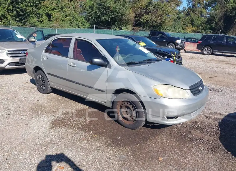 2003 Toyota COROLLA фото
