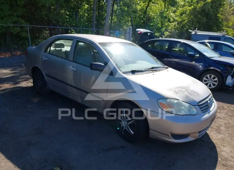 2003 Toyota COROLLA фото