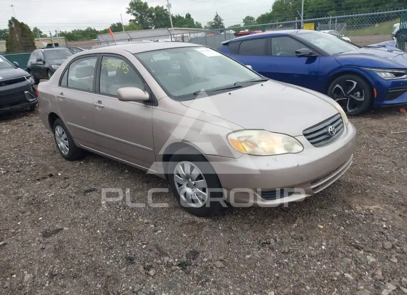 2003 Toyota COROLLA фото