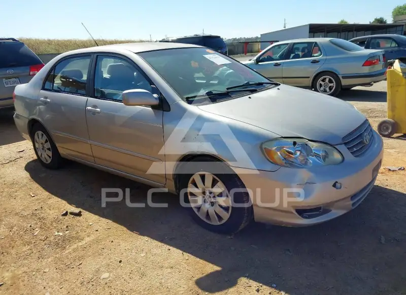 2003 Toyota COROLLA фото