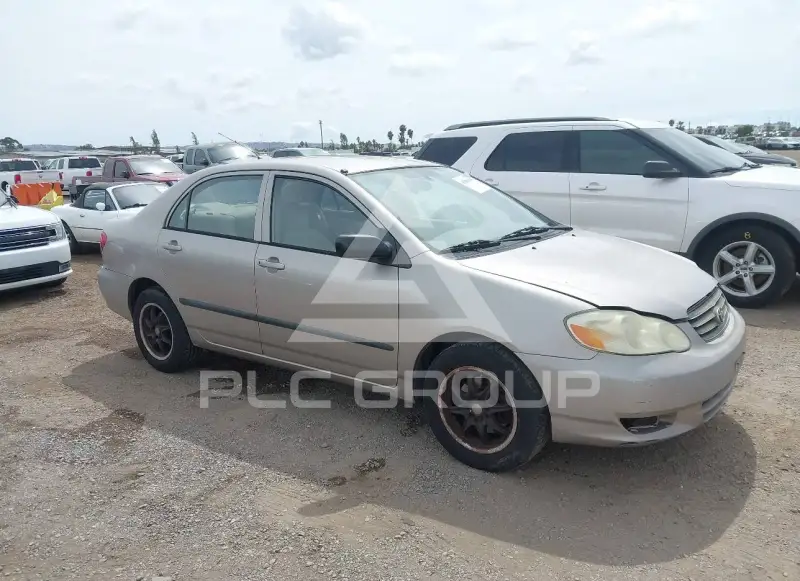 2003 Toyota COROLLA фото