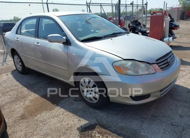 2003 Toyota COROLLA фото