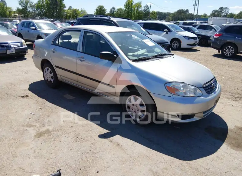 2003 Toyota COROLLA фото