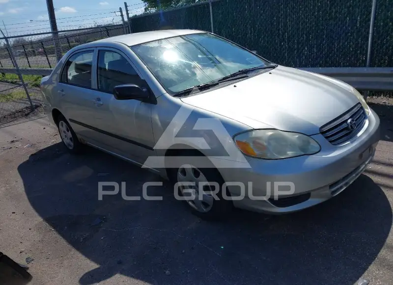 2003 Toyota COROLLA фото