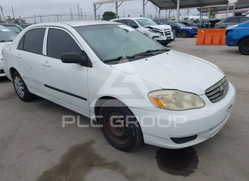 2003 Toyota COROLLA фото
