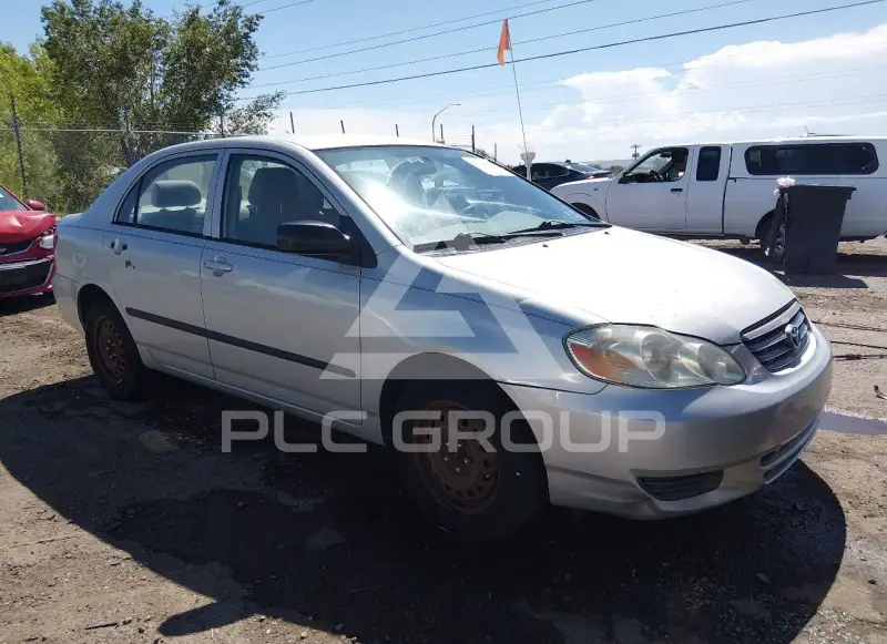 2003 Toyota COROLLA фото