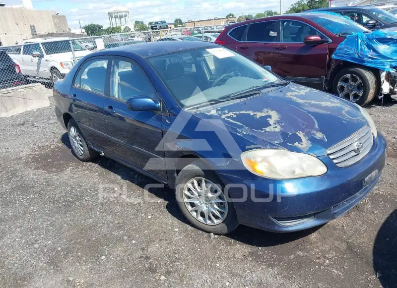 2003 Toyota COROLLA фото