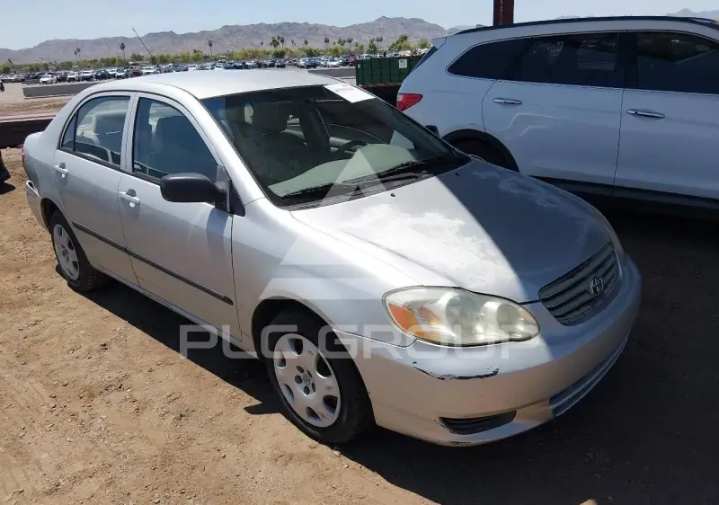 2003 Toyota COROLLA фото