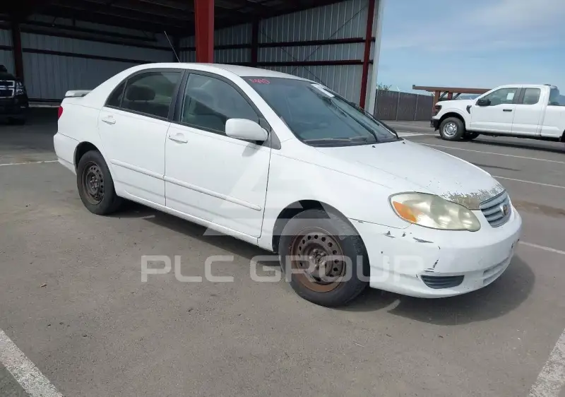2003 Toyota COROLLA фото