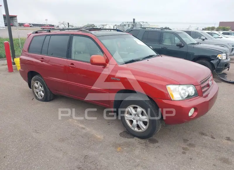 2003 Toyota Highlander фото
