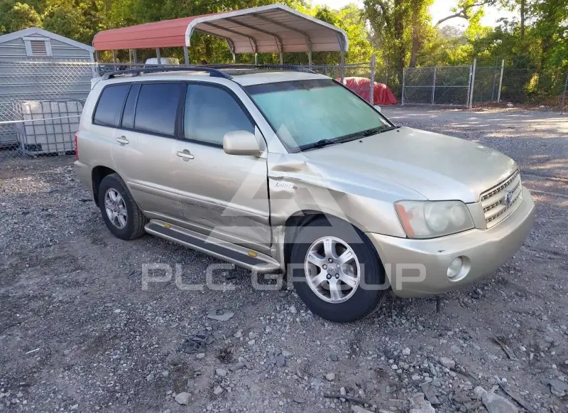 2003 Toyota Highlander фото