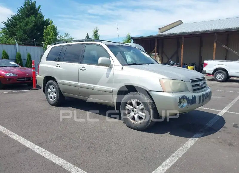 2003 Toyota Highlander фото