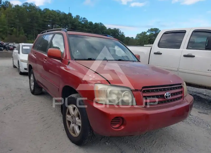 2003 Toyota Highlander фото