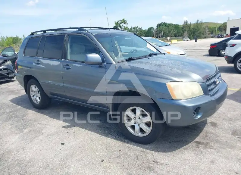 2003 Toyota Highlander фото