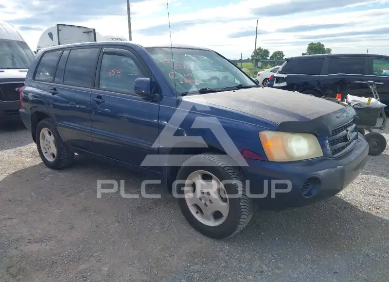 2003 Toyota Highlander photo